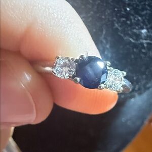 Stauer beautiful ring sapphire